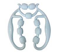 Anneau pince jambes dispositif mollet Muscle Fascia Relaxation rouleau Massage Wolfsbane Non minceur 9 roues jambe rouleau (Size : Blue)