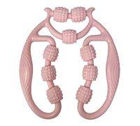 Anneau pince jambes dispositif mollet Muscle Fascia Relaxation rouleau Massage Wolfsbane Non minceur 9 roues jambe rouleau (Size : Pink)