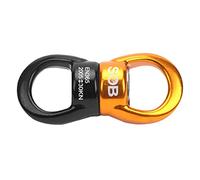 Anneau Pivotant Prosty 30KN pour Alpinisme et Escalade - Alliage d'Aluminium Léger 37x83 mm - Haute Résistance