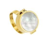 Anneau porte-baume à lèvres - Accessoire de rangement portable élégant, acier inoxydable acrylique | Anneau de baume à lèvres portable pour les voyages, les déplacements, rencontres, l'université,