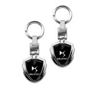Anneau Porte Clé pour DS 3 2023, Voiture Personnalisé Pendentif Porte-clés Décorations Accessoires de Voiture,A