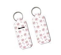 Anneau porte-rouge à lèvres en forme de griffe de chat, porte-clés portable pour un usage quotidien, baume à lèvres griffe de chat, bague pour utilisation en voyage, D