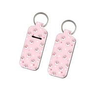 Anneau porte-rouge à lèvres en forme de griffe de chat, porte-clés pour un usage quotidien en voyage, C