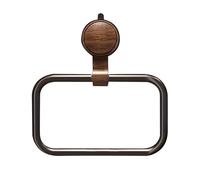 Anneau porte-serviette à ventouse sans perçage | Support de salle de bain moderne en aluminium pour la maison, hôtel, dortoir, appartement, camping-car et décoration de ferme