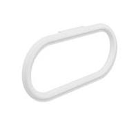 Anneau porte-serviette Hewi série 480 480.09.00260DX pivotante , revêtement par poudre blanc mat profond