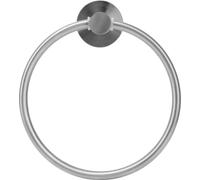 Anneau porte-serviettes en acier inoxydable Simple Rustproof Retro Bathroom Handel Ring for Bathroom Kitchen223130 Brushed Towel Ring