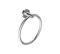 JACOB DELAFON Porte-Serviettes Mural Rond très Facile à Installer Diamètre 16 cm avec kit de Fixation Murale Couleur Chrome EO E77822-CP