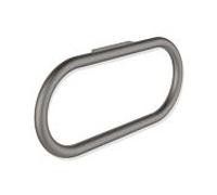 Anneau porte-serviettes Hewi série 480 480.09.00260SC pivotante , revêtement par poudre gris foncé perle mica mat profond