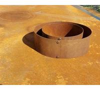 Anneau pour arbre - Jardinière surélevée - Rouille (2 x 120 cm de diamètre)