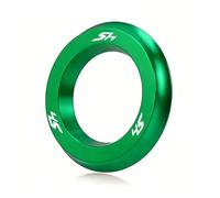 Anneau pour contacteur d'allumage de moto Pour Motos SH 300, 125, 125i Et 300i : Cache-allumage, Anneau Décoratif D'accélérateur, Trou De Serrure, Accessoires En Aluminium CNC(Green)