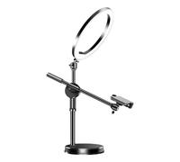 Anneau pour Selfie avec Support, Anneau LED pour téléphone,Anneau pour Selfie avec Support - Éclairage vidéo LED pour Le Streaming en Direct, l'enseignement en Ligne et la p