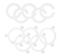 Anneau Réducteur D’abat-jour E27 vers E14 E26 Adaptateur | Conversion D’orifices, Installation Facile, Diamètres Intérieurs 29 et 36mm, Fixation Stable pour Luminaires Domestiques