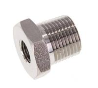 Anneau réducteur en acier inoxydable 3/8'' NPT x 1/8'' NPT M/F 210 Bar - Hydraulique