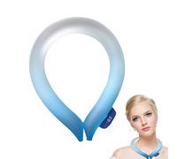 Anneau refroidisseur de cou - Collier portable en gel rafraîchissant réutilisable | Sac de cou léger pour randonnée, voyage, travail, anneau confortable pour sports de plein air d'été