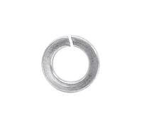 Anneau Ressort DIN 127 (bz12710) ; galvanisé et lisse, en forme de B