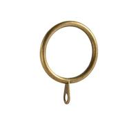 Anneau Rideau Douche Anneaux de Rideau Pratiques à Faible Bruit for la Maison, tringles Rideaux, Crochets Suspendus, Cercle(Brass-6PCS)