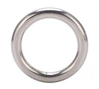 Anneau rond soudé en acier inoxydable, joint torique de qualité Marine pour hamacs et sacs de plongée de Navigation (10 * 50mm)