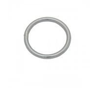 Anneau rond soudé en acier zingué fil Ø4mm - Ø intérieur 25mm - par 25 PRAMAC