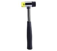 Anneau Sizer Mandrin - Bijou Marteau En Caoutchouc, Mandrin En Acier Anneau & Maillet En Nylon Taille Sizing Fabrication de Bijoux Forming Hammer Outils(Kunststoffhammer)