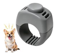 Anneau sonore interactif pour chien | Clicker Dresseur pour chien pour réduire l'ennui voyage plage piscine cour maison jardin intérieur extérieur gris