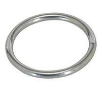 Anneau soudé acier zingué CHAPUIS 74 mm Øfil 8 mm DIN 5688 Incolore (finition argentée/grise zinguée)
