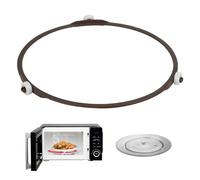 Anneau Support Micro Ondes, Anneau Plateau Tournant Four à Micro-Ondes, Universel Anneau Rouleau Micro Ondes, pour Tourne-Disque en Verre, pour Plaque de Base, Anneau Pivotant (17.8cm)