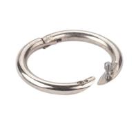 Anneau taureau inox Kerbl Top Quality (x1) Argenté 61 mm