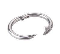 Anneau taureau inox Kerbl Top Quality (x2) Argenté 54 mm