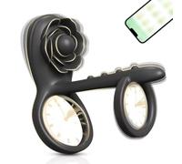 Anneau Vibrant Connecté Anneau Penien - Anneau Homme Rechargeable,A