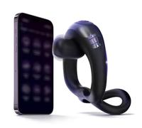 Anneau Vibrant Connecté Anneau Penien - Anneau Homme Rechargeable,E