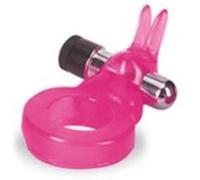 Anneau vibrant couple Seven Creations Rabbit Rose Rose