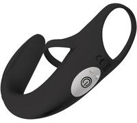 Anneau Vibrant Double Anneau Vibrant PenIS pour Couple Homme Penien Retardateur Vibromasseur Anneau Masculin Masseur Anneaux Pe-n-ni-s FacturableSilicone Vibr-ation,155 YDA2