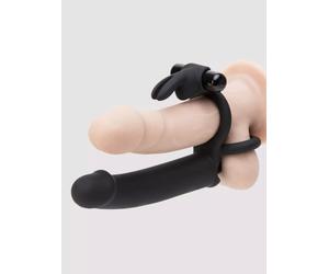 Anneau vibrant double pénétration Double Fun Rabbit