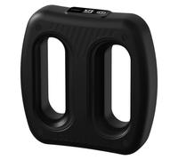 Anneau vibrant outil de massage de fascia rechargeable ceinture vibrante | 5 vitesses et 3 modes, vibration double face, ceinture mains libres, légère, pour les muscles du ventre, le bureau, la salle