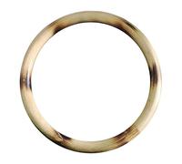 Anneau Wing Chun - Entraîneur de poignet en bois de rotin et d'agate indonésienne de 21,5 cm, appareil d'exercice de force traditionnel de Kung Fu, arts martiaux de diamètre intérieur