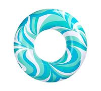 anneaudenatation Gonflable en Forme de Beignet avec Impression d'ondulation de l'eau, anneauflottant pour Les Tout-Petits et Les, Piscine et Plage en Toute sécurité, Jouet de Jeu Aquatique