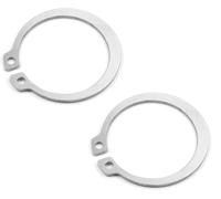 Anneaux à clips, 2 pièces circlips externes 304(55mm)