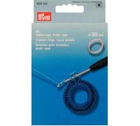 Prym – Lot de 30 anneaux de crochet 30 mm rond – Blanc
