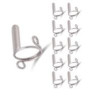 Anneaux à ongles (sans adhésif) pour acrylique et à presser pour décoration d'ongles réglables en acrylique et appuyez dessus