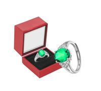 Anneaux Anneaux Lightweight Rings Body Comfort Exquisite And Versatile Jewelry Rings Classeur Bijoux Bijoux (Red, One Size)