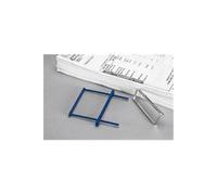 Fast Relieurs universels – Lot de 50 – Plastique semi-rigide – Bleu