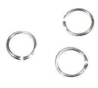 Anneaux Brisés Ronds 5 Mm Argenté 100 Pièces