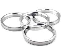 Anneaux Centraux De Moyeu De Voiture Entretoise De Centre D’alésage De Roue, Anneaux De Centre De Moyeu De Moyeu De Roue Anneau De Moyeu en Alliage D’Aluminium Od 67.1 66, 67.1 60.1