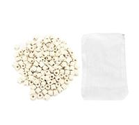 Anneaux Céramique pour Aquarium, Microtrous, Taille Compacte, avec Sac Filet - Purification Efficace, Support pour Bactéries Nitrifiantes, pour Eau Douce et Salée