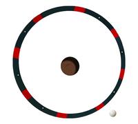 Anneaux cibles de golf : cercles de pratique de précision avec plusieurs formes | Accessoires d'entraînement pour la précision des exercices Poutine Backyard Games Swing Amélioration ou routine de