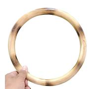 Anneaux de Bois Wing Chun - Portable Rotin Training Rings, Martial Arts Strength Development Equipment, Durable Wooden Circular Structure, Grip Enhancement Practice Tool for Professional Skill