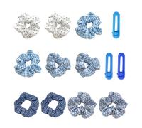 Anneaux De Cheveux De 10 Pièces Et Pinces De Cheveux En 3 Pièces, Anneaux De Cheveux Élastiques, Anneaux De Cheveux Simples Mignons, Fournitures De Fixation De Coiffure, Accessoires De Coiffure.