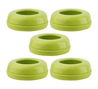 Anneaux De Collier De Biberon - Vis De Tétine, Collier De Remplacement De Col Standard, Accessoire D'alimentation Sécurisé Anti-fuite | Bouchons À Vis À Joint Universel Pour Récipients En Verre