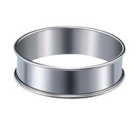 Anneaux de cuisson polyvalents faciles à démouler en acier inoxydable pour muffins et tartelettes en acier inoxydable