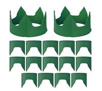 Anneaux De Culture De Plantation - 24 Pièces Rondes De Protection, Arrosage En Profondeur, 5,91 X 5,39 Pouces | Séparez La Roche Du Sol Pour Une Croissance Saine Des Racines, Accessoire Pour Tomates,